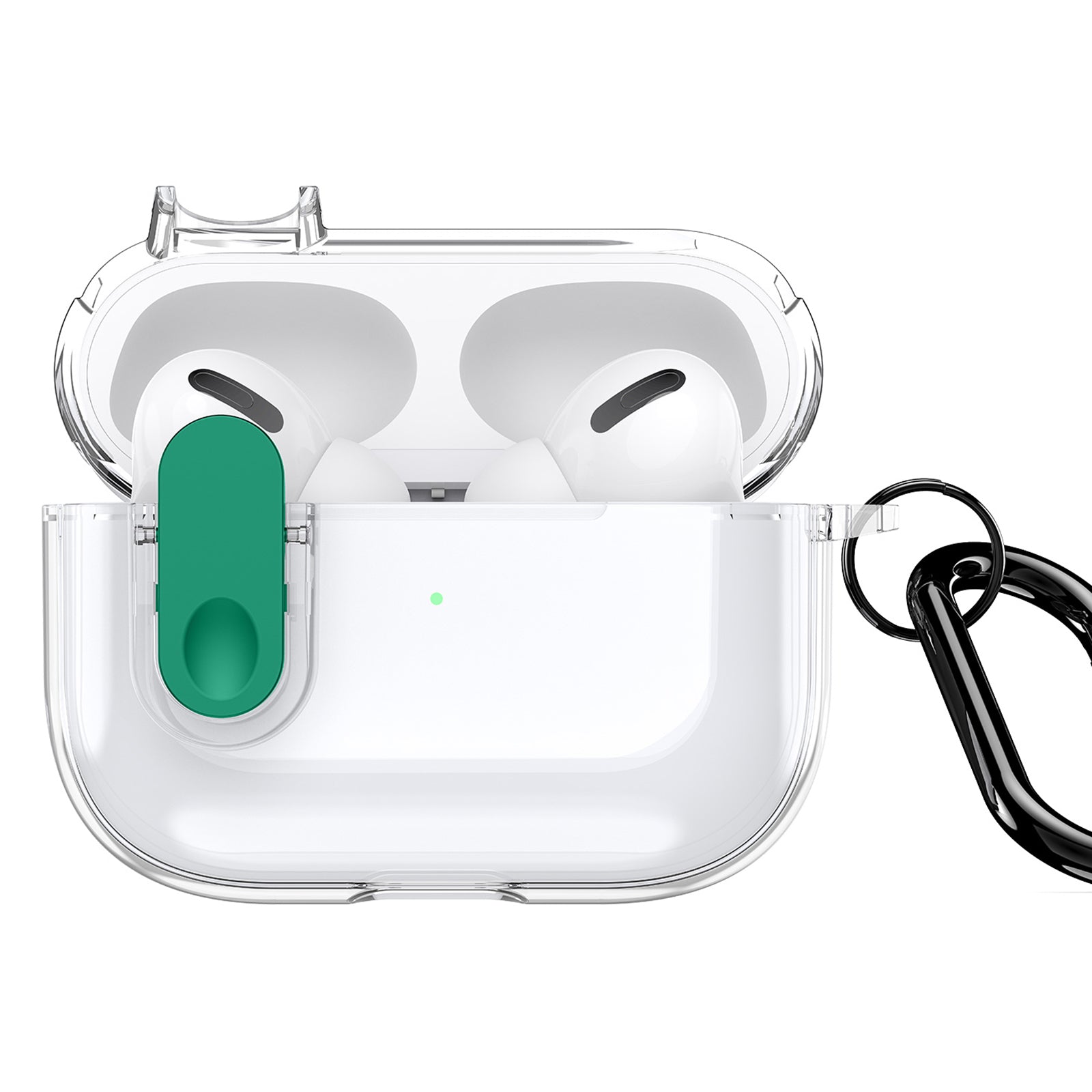 DUX DUCIS PECL Series for Apple AirPods Pro 2 Earphone Case TPU+PC Cover with Hanging Hook DUX DUCIS PECL Series for Apple AirPods Pro 2 Earphone Case TPU+PC Cover with Hanging Hook